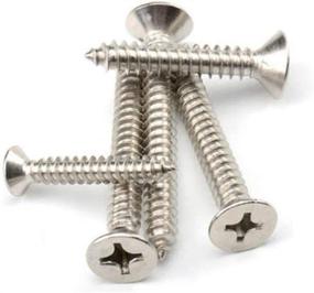 img 1 attached to 🛶 10 Pack of Stainless Steel 3/4-Inch Pad Eye Loop with Screws - Ideal for Tie Down, Kayak Deck Loops and More by Tebery