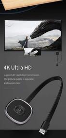 img 2 attached to MiraScreen G22: Высококачественный беспроводной приемник отображения 4K HDMI для iPhone, iPad, Android, Windows - поддержка Miracast, Airplay, DLNA.