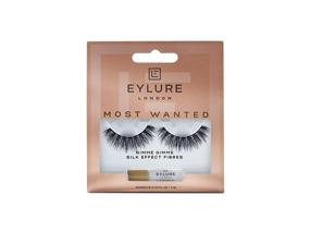 img 4 attached to 💁 Eylure Luxe Silk Effect False Eyelashes, Marquise - Reusable, Adhesive Included, 1 Pair with Improved SEO