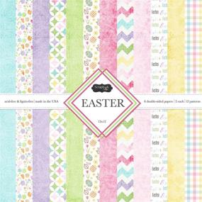 img 1 attached to Easter Themed Paper Scrapbook Kit by Scrapbook Customs