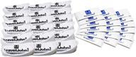 🚽 travel john resealable disposable urinal bags - 18 pack: the must-have hygienic solution for on-the-go travel логотип