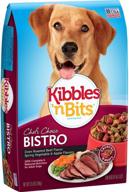 kibbles 'n bits bistro oven roasted beef flavor dry dog food, 3.5-pound: a balanced and delicious meal for your canine companion logo