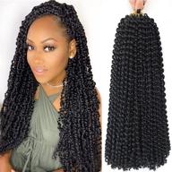 bohemian pretwisted synthetic braiding extension logo