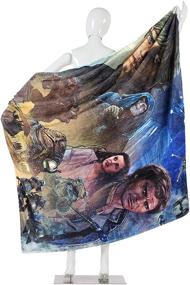 img 1 attached to 🌟 STAR WARS Disney Return of The Jedi Silk Touch Throw Blanket: 50x60 Multi Color - Cozy & Official Merchandise