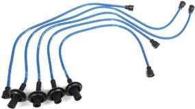 img 2 attached to 🔥 Enhance Performance with Empi Bug Baja Sand Rail Car Silicone Ignition Spark Plug Wire Set Blue 9407