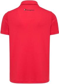 img 3 attached to Boys' Champion Heritage Short Sleeve Polo Activewear Shirt - Kids Clothing