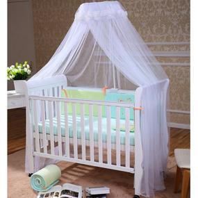 img 4 attached to 🦟 STOBOK Baby Mosquito Net Canopy Bed Netting