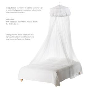 img 3 attached to 🦟 STOBOK Baby Mosquito Net Canopy Bed Netting
