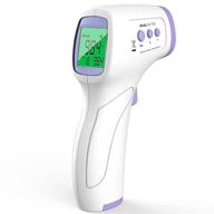 portable non-contact thermometer - digital forehead thermometer with 🌡️ lcd display for room, offices, shops, school - rapid measurement logo