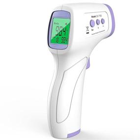 img 4 attached to Portable Non-Contact Thermometer - Digital Forehead Thermometer with 🌡️ LCD Display for Room, Offices, Shops, School - Rapid Measurement