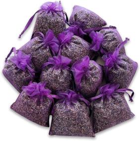 img 3 attached to 🌸 15-Pack of French Lavender Sachet Bags for Closets and Drawers - Dried Flower Lavender Buds for Clothes and Storage - Strong Fragrance Sachet Bags - Natural Lavender Buds - Sleep Aid Lavender Sachets