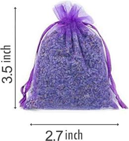 img 2 attached to 🌸 15-Pack of French Lavender Sachet Bags for Closets and Drawers - Dried Flower Lavender Buds for Clothes and Storage - Strong Fragrance Sachet Bags - Natural Lavender Buds - Sleep Aid Lavender Sachets