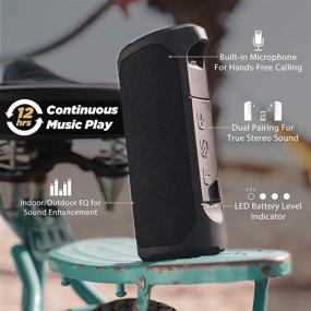 img 1 attached to 🔊 Портативная колонка SCOSCHE BTMSC1 BoomBottle: прочная водонепроницаемая Bluetooth колонка с MagicMount для мобильных устройств - черная.