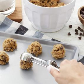 img 3 attached to 🍪 Wilton Stainless Steel Cookie Scoop: A Silver Baking Essential