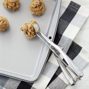 img 2 attached to 🍪 Wilton Stainless Steel Cookie Scoop: A Silver Baking Essential