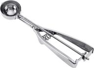 🍪 wilton stainless steel cookie scoop: a silver baking essential logo