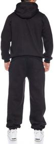 img 2 attached to COOFANDY Academy Tracksuit Drawstring Sweatsuit Men's Clothing