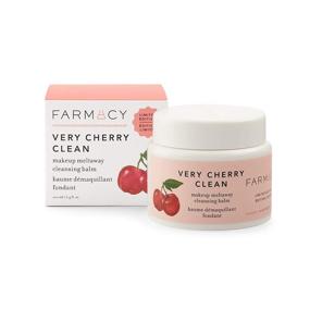 img 4 attached to Very Cherry Clean Makeup Remover Balm Cleanser by Farmacy - Effective Makeup Remover Cleansing Balm