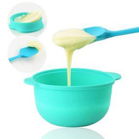 img 4 attached to 💎 Premium Replacement Wax Pot: Non-stick Bowl & Spatulas Set for 500ml Wax Warmer - Reusable, Removable, and Durable!