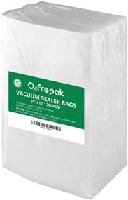 img 4 attached to 🔒 O2frepak 200 Quart Size Vacuum Sealer Bags: BPA Free, Puncture-proof, Ideal for Food Saver & Sous Vide Sealing, PreCut for Convenience