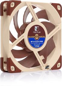 img 3 attached to 🌬️ Noctua NF-A12x25 Premium Quiet Fan, 4-Pin PWM (120mm, Brown)