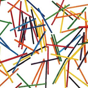 img 3 attached to Bright Creations Colored Craft Sticks
