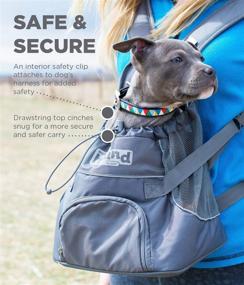 img 2 attached to 🐶 Enhanced Outward Hound PoochPouch & Puppak: Lightweight Dog Packs & Front Carriers