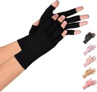 arthritis compression rheumatoid osteoarthritis fingerless outdoor recreation in accessories logo