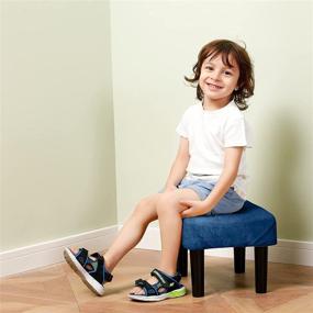 img 1 attached to HOUCHICS Footstool Legs，Toddler Stool，Sofa Footrest Furniture for Accent Furniture