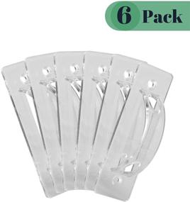 img 3 attached to Bates- Clear Light Switch Guard Cover, 6 Pack - Child Proof Toggle Switch Blocker