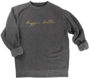 img 1 attached to Kappa Script Comfort Colors Sweatshirt