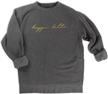 kappa script comfort colors sweatshirt logo