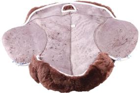 img 3 attached to Merino Sheepskin Western Saddle Seat Saver