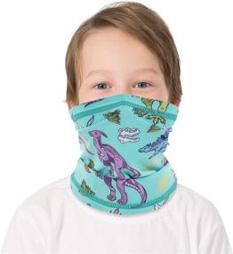 img 4 attached to 👦 BEACE Dust Protection Gaiter Bandanas for Boys' - Headband Accessories