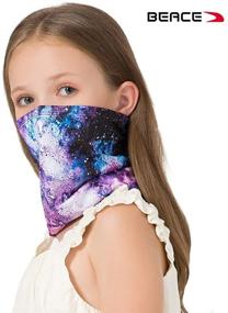 img 2 attached to 👦 BEACE Dust Protection Gaiter Bandanas for Boys' - Headband Accessories