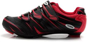 img 4 attached to 🥾 High-Performance Tiebao Road Cycling Shoes with Lock Pedal: Cleated Bicycle Ciclismo Shoes for Optimal Performance