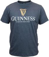 authentic guinness navy distressed harp x large: the perfect blend of style and comfort logo