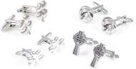 mrcuff shamrock cufflinks presentation polishing men's accessories in cuff links, shirt studs & tie clips logo