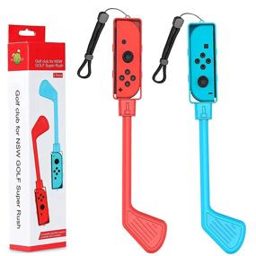 img 4 attached to Golf Clubs，2 Pack Set，Compatible Mario Nintendo