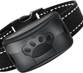 img 4 attached to Rechargeable Dog Bark Collar | Humane No Shock Barking Collar with Beep | 🐶 2 Vibration Modes & 7 Adjustable Sensitivity | Automatic Training Collar for Small, Medium, Large Dogs