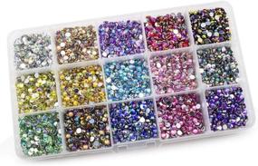 img 3 attached to Summer Ray 6000Pcs Assorted Rhinestones Quantity