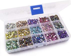 img 2 attached to Summer Ray 6000Pcs Assorted Rhinestones Quantity