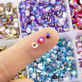 img 1 attached to Summer Ray 6000Pcs Assorted Rhinestones Quantity