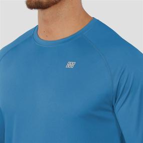 img 3 attached to ODODOS Men's Classic Athletic 👕 T-Shirts with Advanced Protection for Active Lifestyle