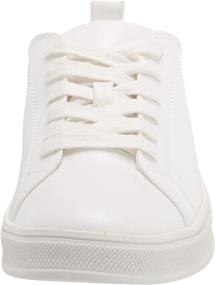 img 3 attached to Men's Classic Leather Sneakers by Amazon Essentials