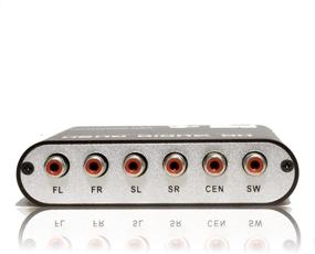 img 1 attached to Enhance Your Audio Experience with OREI DA51 Optical Fiber Coaxial DTS Digital-to-Analog Audio Decoder