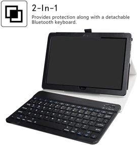 img 3 attached to MediaPad Wireless Keyboard LiuShan Detachable Tablet Accessories and Bags, Cases & Sleeves