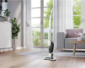 img 2 attached to 🧹 Electrolux Ergorapido Stick Cleaner: Powerful Cordless Vacuum with LED Nozzle Lights and Turbo Battery Power - Ideal for Carpets and Hard Floors, Satin White