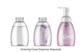 img 3 attached to 🧼 Dazz Foaming Hand Soap Refill Pack - 4 Tablets, Non-Toxic, Rich Lather Hand Wash, Lavender Lemon Scent, Pump Dispenser Required