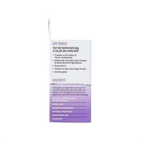 img 1 attached to 🧼 Dazz Foaming Hand Soap Refill Pack - 4 Tablets, Non-Toxic, Rich Lather Hand Wash, Lavender Lemon Scent, Pump Dispenser Required